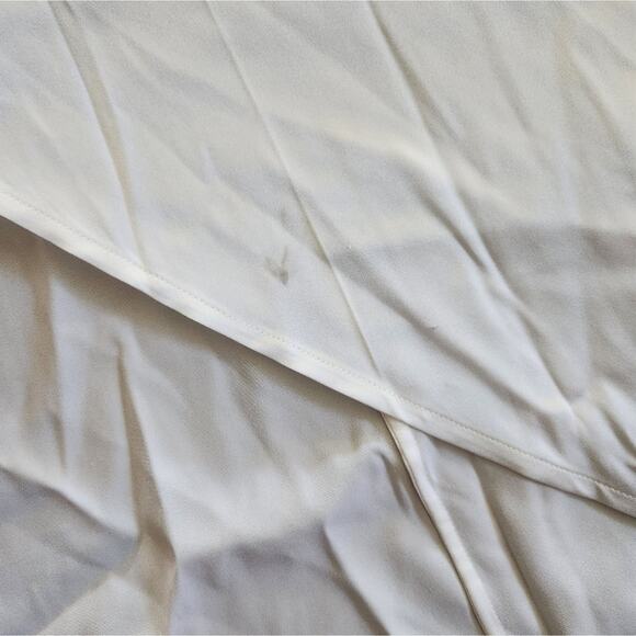 Retrofete Margot Dress White Size Medium Silk Blend Open Back Bridal NWT - Picture 16 of 16